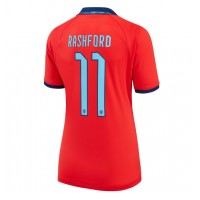 England Marcus Rashford #11 Bortedrakt Dame VM 2022 Kortermet